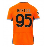 Camisa de time de futebol Inter Milan Alessandro Bastoni #95 Replicas 3º Equipamento 2023-24 Manga Curta